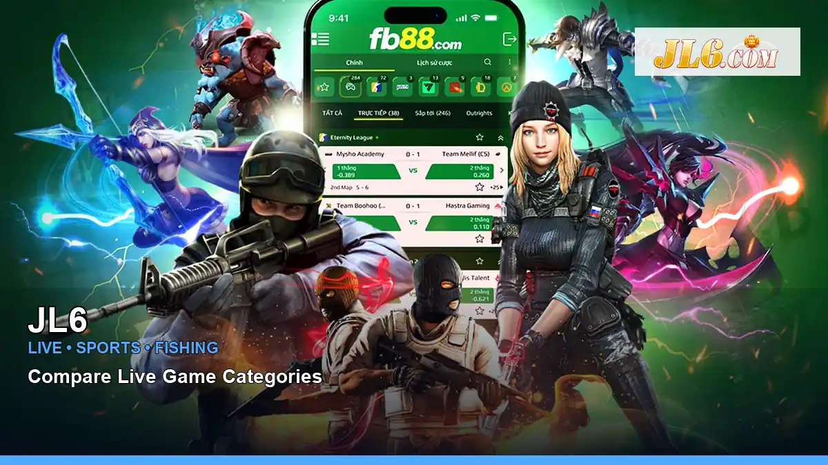 JL6 sports betting and arcade games for Philippine players